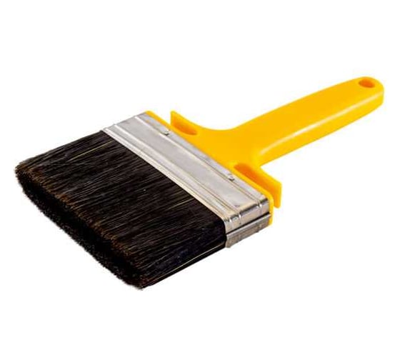 Макловица для лаков и эмалей COLOR EXPERT смешанная щетина, пластиковая ручка, черный, 2x10 см 83621010