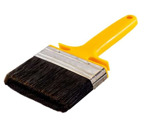 Макловица для лаков и эмалей COLOR EXPERT смешанная щетина, пластиковая ручка, черный, 3,5x12 см 83621210 1