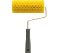 Декоративный губчатый валик DEKOR 200мм структурные СОТЫ с ручкой 1117