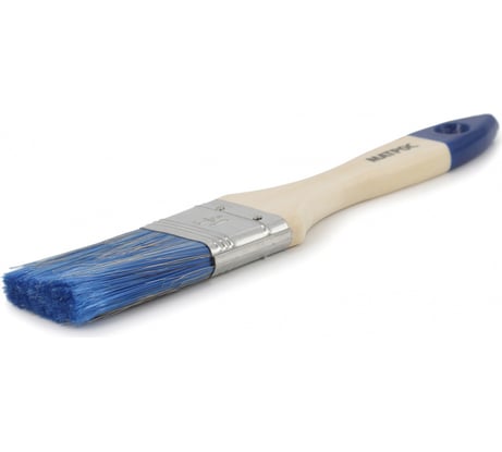 Плоская кисть для водных красок и лаков ZOLDER 38 х 11 мм, искусственная щетина, деревянная ручка 03813aqz