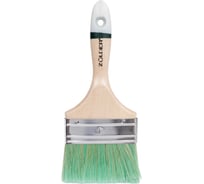 Плоская кисть для антисептиков и лазурей ZOLDER 100 х 16 мм, смешанная щетина, деревянная ручка as10016