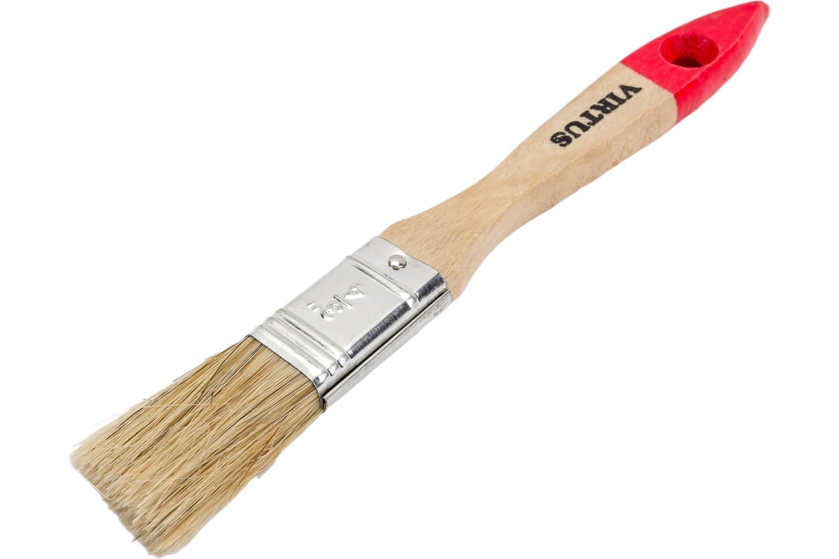 Малярная плоская кисть VIRTUS Standard, 20 мм 001002020 - выгодная цена ...