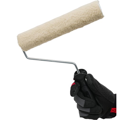 Валик DECOR Black Edition 240 мм, d 42 мм, бюгель 6 мм, ворс 12 мм, натуральный мех 310-2240 11607274