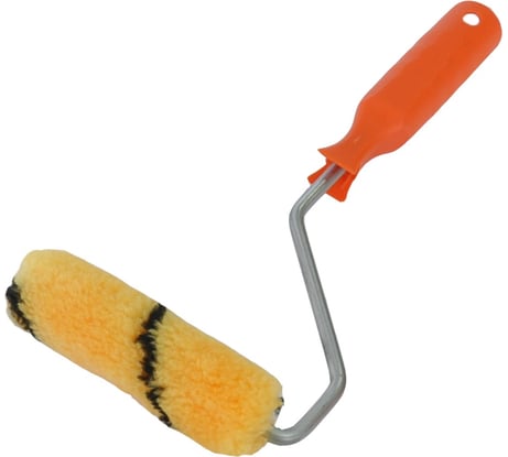 Валик DECOR 100 мм, d 15 мм, бюгель 6 мм, ворс 11 мм, полиакрил тигр, ручка стандарт mini 904-4110 11608017