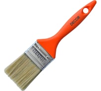 Кисть DECOR PROFI универсальная 100х15 мм, светлая смешанная щетина, пласт. ручка 770-100