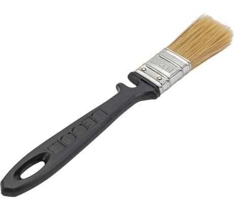 Кисть DECOR ХИТ 25х12 мм, светлая смешанная щетина, пласт. ручка 713-025