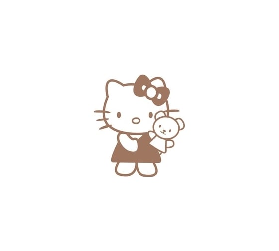 Виниловый трафарет STMDECORHELLO KITTY HWC-T3-08