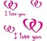 Виниловый трафарет STMDECOR I LOVE YOU WA-085 1