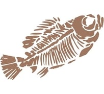 Виниловый трафарет STMDECOR РЫБА HWC-T2-010