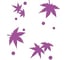 Виниловый трафарет STMDECOR ЛИСТЬЯ WA-043 1