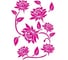 Виниловый трафарет STMDECOR ЦВЕТЫ WA-005 1
