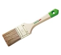 Флейцевая кисть MAKO смесь полиэстер и натур. щетины, для работы с пропитками по дереву и лазурями 354482 (80)