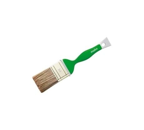 Кисть MAKO смесь полиэстер и натуральной щетины, для работы с пропитками по дереву и лазурями 3557(58)50
