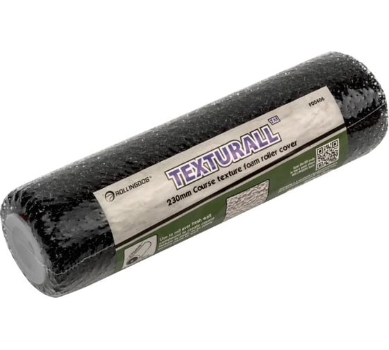 Валик ROLLINGDOG COARSE TEXTURALL 230мм, для бюгеля 8мм 00406