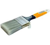 Флейцевая кисть COLOR EXPERT ПБТ-микс, 60мм, толщина 9мм, серо-белая, 3К ручка 81516002