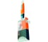 Флейцевая кисть COLOR EXPERT ПБТ-микс, 60мм, толщина 9мм, серо-белая, 3К ручка 81516002 5