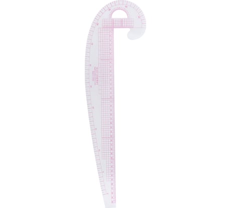 Лекало портновское метрическое Hobby&pro бочок пройма, 54x34x18 см 7722931