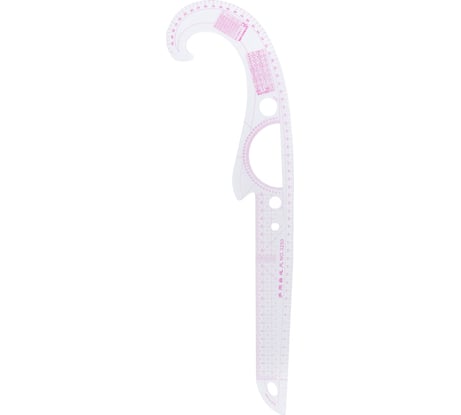 Лекало портновское метрическое Hobby&pro рыбка пройма, 54x34x18 см 7712457