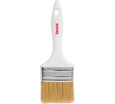 Плоская кисть BEOROL пластиковая ручка 70x15 мм ue70ru 271744