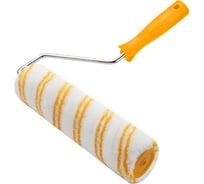 Валик малярный TOLSEN с ручкой, 250 мм, ворс 11 мм, полиакрил/полиэстер, Ø ручки 7.8 мм 40075