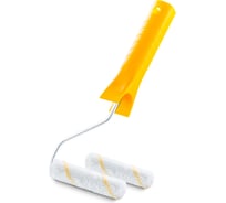 Валик HARDY Gepard, длина 10см, D15мм, 2х10см, с ручкой Standart 0124-151510