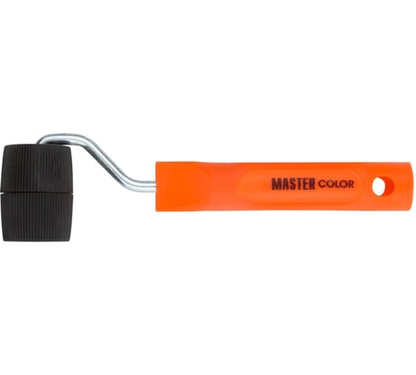 Прижимной ролик MASTER COLOR Бочка для стыков обоев, пластиковый, ручка 6 мм, 45 мм 30-1904