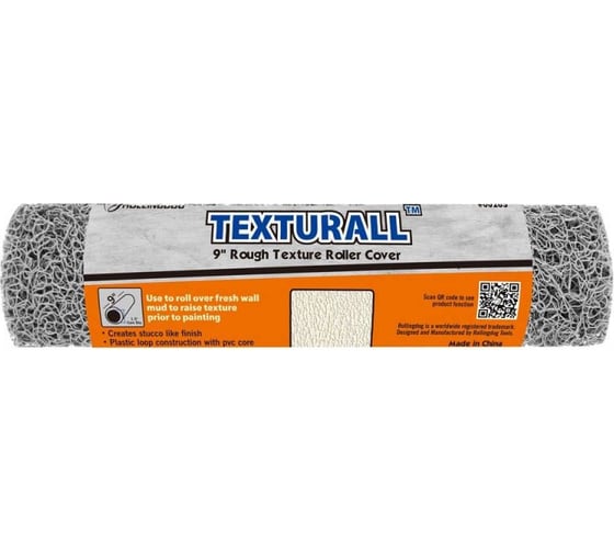 Валик Rollingdog TEXTURALL серия Professional 230 мм, для каркаса 38 мм, текстурный 00283