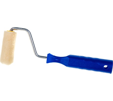 Мини-валик TUNDRA велюр, 60 мм, ручка d=6 мм, D=15 мм, ворс 5 мм 2840584