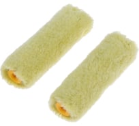 Мини-валик сменный TUNDRA полиакрил, 150 мм, ручка d=6 мм, D=15 мм, ворс 11 мм, 2 шт. 2840607