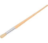 Круглая кисть для масляных красок и лаков HARDY светлая натуральная щетина, 12" 0255-620012