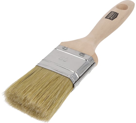 Плоская кисть HARDY SELECT серия 54 Naturmix, светлая щетина, 50 мм 0200-545750