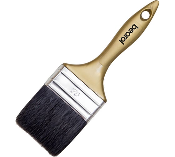 Плоская кисть BEOROL Gold Exclusive 70 Х 15 мм 43976