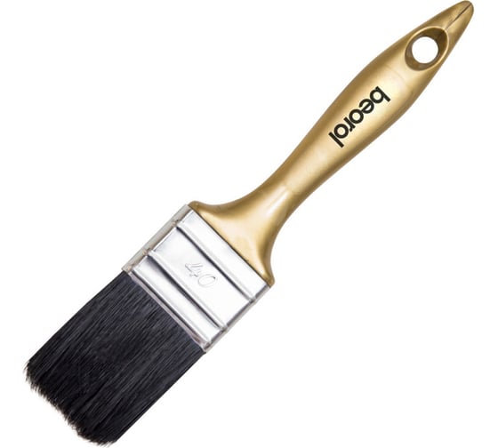 Плоская кисть BEOROL Gold Exclusive 40 Х 15 мм 43973