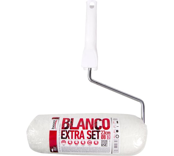 Валик BEOROL полиакрил, Blanco Extra D45, 230 мм, ворс 18 мм, бюгель 8 мм, в сборе 40668