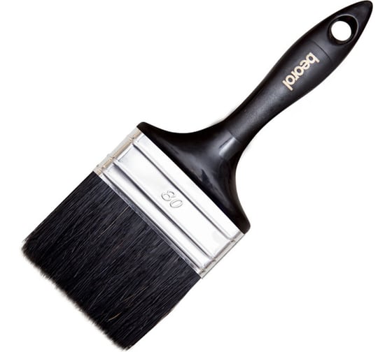 Плоская кисть BEOROL Black Professional 80 Х 15 мм 43986 1