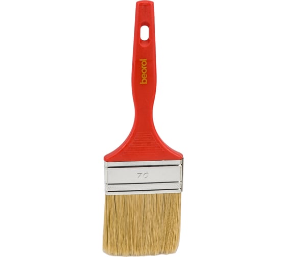 Плоская кисть для лака BEOROL 70 Х 9 мм 40559