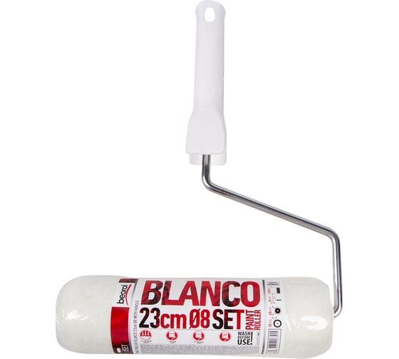 Валик BEOROL полиакрил, Blanco D45, 230 мм, ворс 18 мм, бюгель 8 мм, в сборе 40667