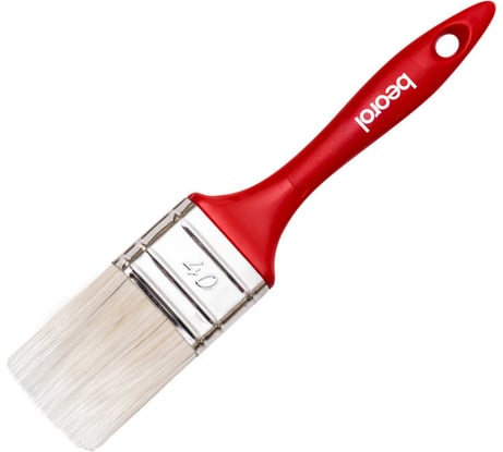 Плоская кисть BEOROL акриловая, 40 Х 15 мм 40531