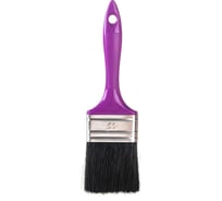 Плоская кисть KRAFOR черная щетина, 60 Х 15 мм 209887