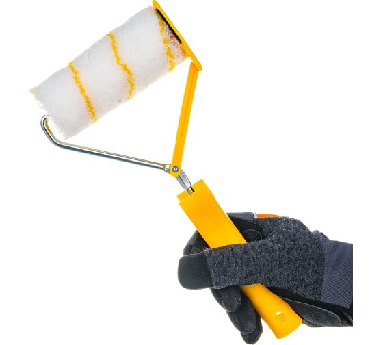 Валик для нанесения полос HARDY 12 см, D 30мм, ворс 11 мм, с ручкой Standart 0133-493012