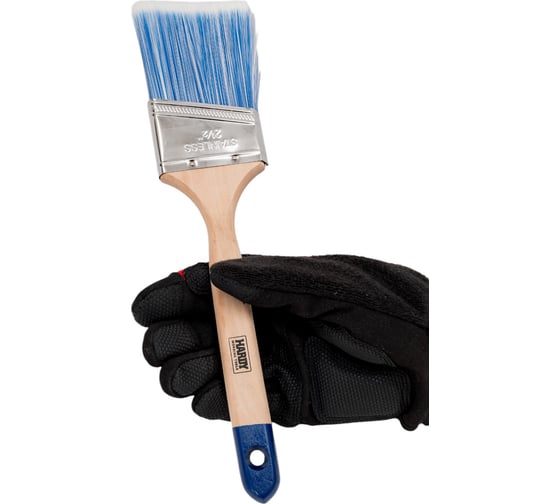 Плоская кисть HARDY SELECT серия 61, 2,5”, скошенный срез 0204-617025