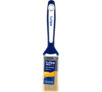 Кисть малярная Tulips decor 40х14мм, для ЛКМ на алкидной основе Tulips Tools NP21-040