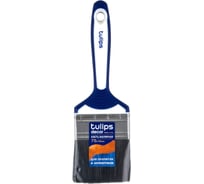 Кисть малярная Tulips decor 75х16мм, для пропитки и антисептики Tulips Tools NP22-070
