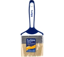 Кисть малярная Tulips decor 100х16мм, для ЛКМ на алкидной основе Tulips Tools NP21-100