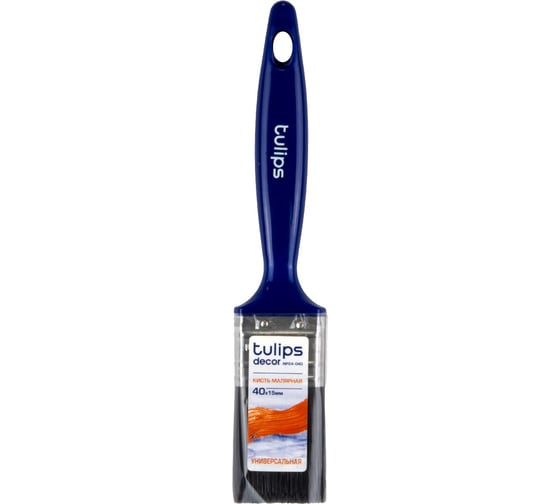 Кисть малярная Tulips decor 40х15, универсальная Tulips Tools NP24-040