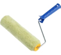 Валик TUNDRA полиакрил, 240 мм, ручка d=6 мм, D=42 мм, ворс 18 мм, зеленый 2419730