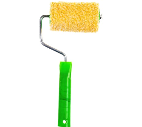 Валик в сборе ON микрофибра, бесшовная, полиамид, ворс 8 мм, 100х48мм, бюгель 6 мм 02-02-432