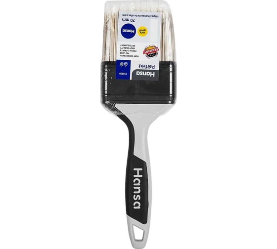 Кисть плоская HANSA PERFEKT, 70 мм, 2K ручка 110570