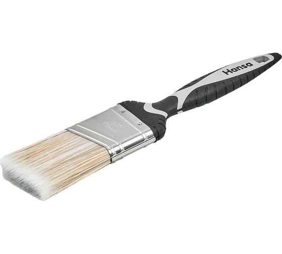 Кисть плоская HANSA PERFEKT, скошенная, 50 мм, 2K ручка 130550 1