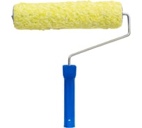 Валик Малярок полиакрил "Пушистый" 250 мм D 50 мм, ворс 12 мм, плот. 430 гр/м2, ручка 6 мм шплинт "" 754-0250